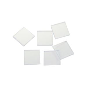 （まとめ）導電性ガラス10枚 （25.4×25.4×2mm 入数：10枚【×3セット】