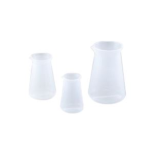 （まとめ）PPコニカルビーカー 100ml【×50セット】