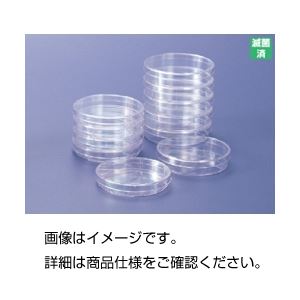 滅菌シャーレ 深型(IWAKI) 【入数：10枚×10包】 滑り止めリブ付き