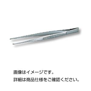 (まとめ)標準ピンセット 【直タイプ/全長150mm】 ステンレス製 C-1 【×20セット】
