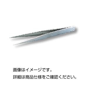 (まとめ)標準ピンセット 【尖AAタイプ/全長125mm】 ステンレス製 E 【×20セット】