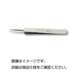 (まとめ)顕微鏡用精密ピンセット 全長110mm ステンレス製 非磁性/耐酸性 IDEAL-TEK社 5TTH-SA 【×3セット】