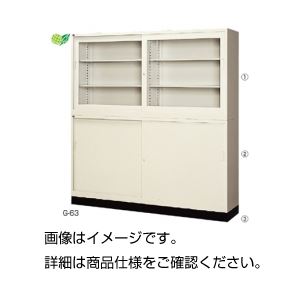 ガラス引違保管庫 ガラス戸 G-63SG