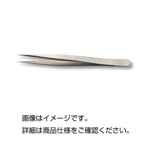 (まとめ)ステンレスピンセット 【全長120mm/鋭角タイプ】 No.3 【×3セット】