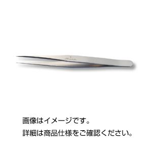 (まとめ)ステンレスピンセット 【全長130mm/一般型タイプ】 E1301 【×5セット】