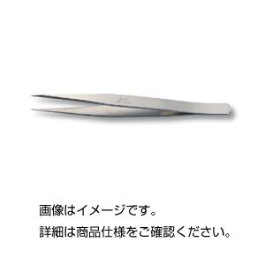 (まとめ)ステンレスピンセット 【全長125mm/一般型タイプ】 E1302 【×5セット】
