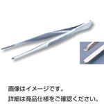 (まとめ)無鈎ピンセットU 【全長180mm/直型】 ステンレス製 【×5セット】