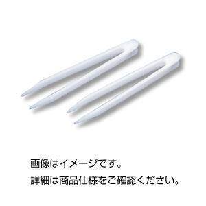 (まとめ)ジュラコンピンセット 直型/全長123mm 【×20セット】