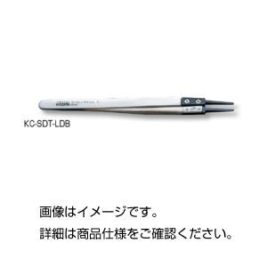 (まとめ)静電気対策セラミックピンセット 【全長135mm/先端0.3R】 耐薬品性 KCSDTLDB 【×3セット】