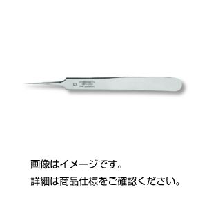 (まとめ)精密ピンセット 【全長110mm】 非磁性ステンレス鋼製 TS-5-S 【×3セット】