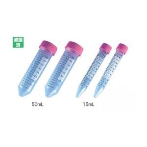 遠沈管 2343-050 【容量50mL】 入数：300本 ラック付き 滅菌済