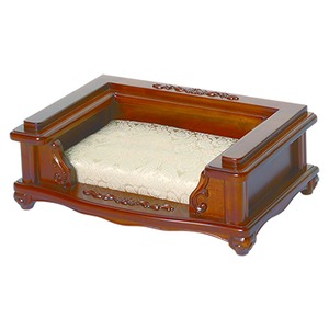 【ペット用家具】Fiore（フィオーレ） ベッド アンティークブラウン