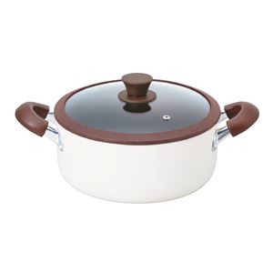 KUKUNA KITCHEN アルミ両手鍋24cm KKN-AL24R