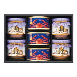 宝幸 かに缶・鮭瓶詰合せ NO-50B