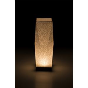 LEDコードレス 和室 モダン照明 SQ302スタンドライト手漉き和紙麻葉 【日本製】