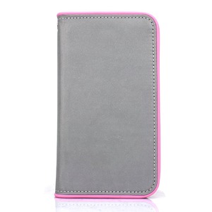スマホケース 全機種対応 手帳型ケース Fantastick Free Size Case Reflector (Pink)