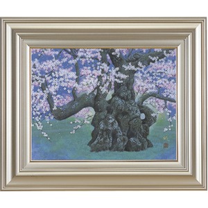 【広森　雄】山高神代桜　二千年の夢  Ｆ６（409×318mm）