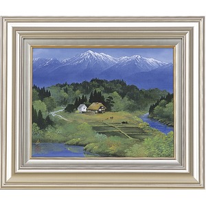 【原田晨】四神風景 Ｆ６（409×318mm）