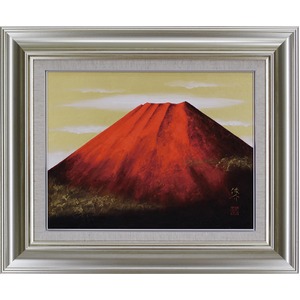 【金武俊介】赤富士 Ｆ６（409×318mm）
