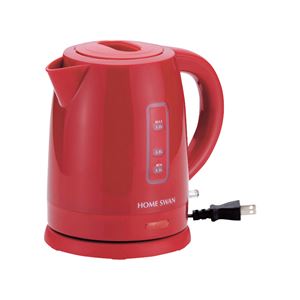 電気ケトル1.2L レッド 38973