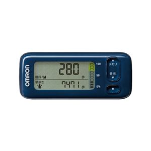 オムロン 活動量計 ダークブルー HJA-400-DB
