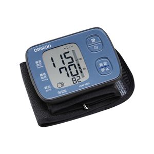 オムロン 手首式血圧計 ブルー HEM-6220-B