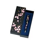 漆芸ペンケース付ボールペン さくら M12824