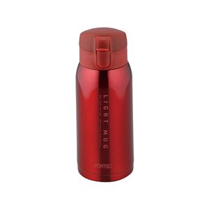 ワンタッチライトマグ350ml レッド FPR-7352