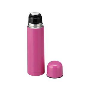 カラード ステンレスボトル470ml ピンク