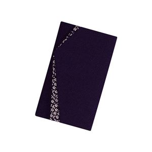 小花ちりめん金封ふくさ 紫 670-1