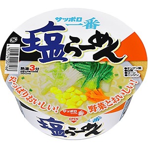 サッポロ一番 塩らーめんどんぶり　12食分×3ケース(計36食)
