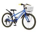 子供用自転車 24インチ/ブルー(青) シマノ6段変速 【Raychell】 レイチェルCTB-246R