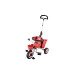折りたたみ三輪車(幼児用自転車/乗用玩具) レッド(赤) 重さ 9.0kg 舵取り棒付き 【折りたたみコンポ タウン】