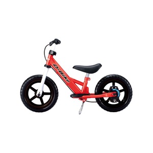 幼児用自転車/ペダル無し自転車 レッド(赤) 重さ5.5kg ライトブレーキシステム搭載 【D-Bike+LBS】 COLORS