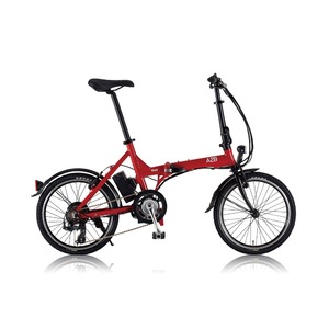 折りたたみ電動アシスト自転車 20インチ/レッド(赤) 7段変速 アルミフレーム 【A2B】 エーツービー Kuo/20