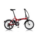 折りたたみ電動アシスト自転車 20インチ/レッド(赤) 7段変速 アルミフレーム 【A2B】 エーツービー Kuo/20
