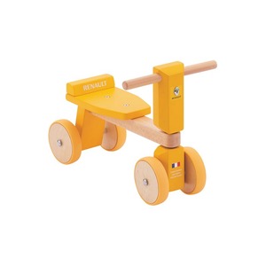 幼児用自転車(乗用玩具/四輪車) オレンジ 木製 重さ3.0kg 【RENAULT】 ルノー WOODY WalkerBike