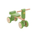 幼児用自転車(乗用玩具/四輪車) グリーン(緑) 木製 重さ3.0kg 【RENAULT】 ルノー WOODY WalkerBike