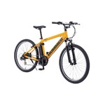 電動アシスト自転車 26インチ/イエロー(黄) シマノ7段変速 アルミフレーム 【HUMMER】 ハマー AL-ATB267E Assist