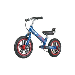 幼児用自転車/ペダル無し自転車 12インチ/ライトニングブルー(青) 重さ7.0kg 背もたれ付き 【MINI】 ミニ FIRST BIKE12