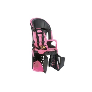 ヘッドレスト付き後ろ用子供乗せ(自転車用チャイルドシート) 【OGK】RBC-011DX3 ブラック(黒)/ピンク