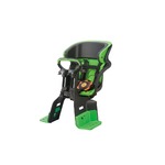 ヘッドレスト付きフロント子供乗せ(自転車用チャイルドシート) 前用 【OGK】FBC-011DX3 ブラック(黒)/グリーン(緑)