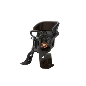 ヘッドレスト付きフロント子供乗せ(自転車用チャイルドシート) 前用 【OGK】FBC-011DX3 ブラック(黒)/こげ茶