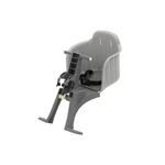 籐風フロント子供乗せ(自転車用チャイルドシート) 前用 【OGK】FBC-006S3 ライトグレー(灰) 〔自転車パーツ/アクセサリー〕