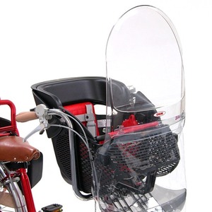 チャイルドシート付き自転車用UVカット風防ガード 【OGK】UV-010 クリア 〔自転車パーツ/アクセサリー〕