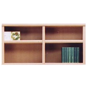 上置き(オープンラック用棚) 幅97cm 木製 棚板付き 日本製 ナチュラル 【完成品】