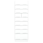 タワーチェスト 【幅60cm】 スライドレール付き引き出し 日本製 ホワイト(白) 【完成品】【開梱設置】