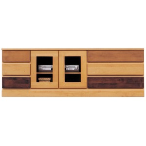 3段ローボード(テレビ台/テレビボード) 【幅150cm】 木製 日本製 ナチュラル 【完成品】【開梱設置】