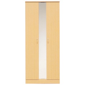 ハイシューズボックス(下駄箱) 幅75cm×奥行38cm×高さ180cm 日本製 ナチュラル 【完成品】【開梱設置】