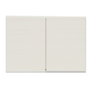 上置き(ダイニングボード/レンジボード用戸棚) 幅60cm 日本製 ホワイト(白) 【完成品】